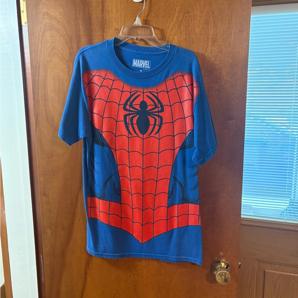 Marvel Superhero Spider-Man T-Shirt Red and Blue